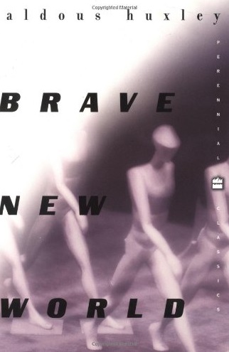 Brave New World Book Cover - Aldous Huxley